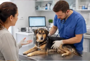 Cachorro Vomitando e com Diarreia