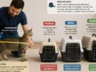Caixa de transporte para gatos