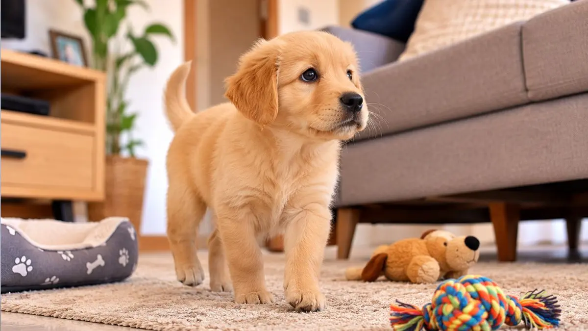 Primeiro mês com filhote de cachorro 1 filhote de cachorro