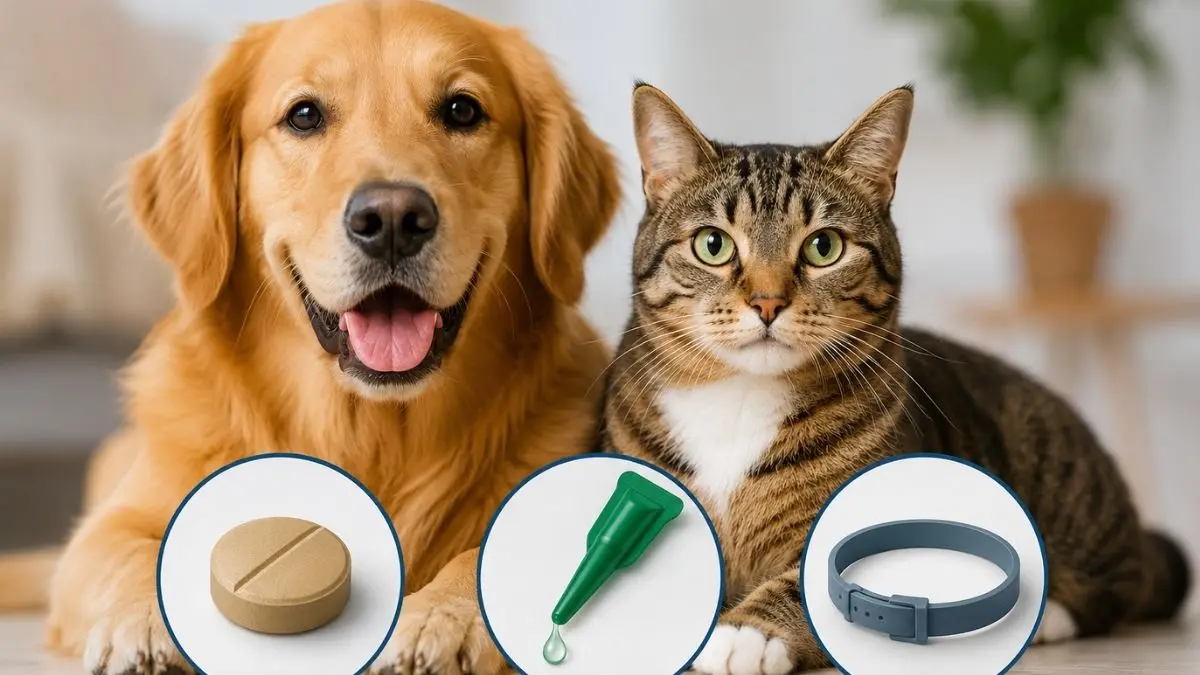 Melhor antipulgas comparativo: oral, pipeta ou coleira? 1 Melhor antipulgas comparativo