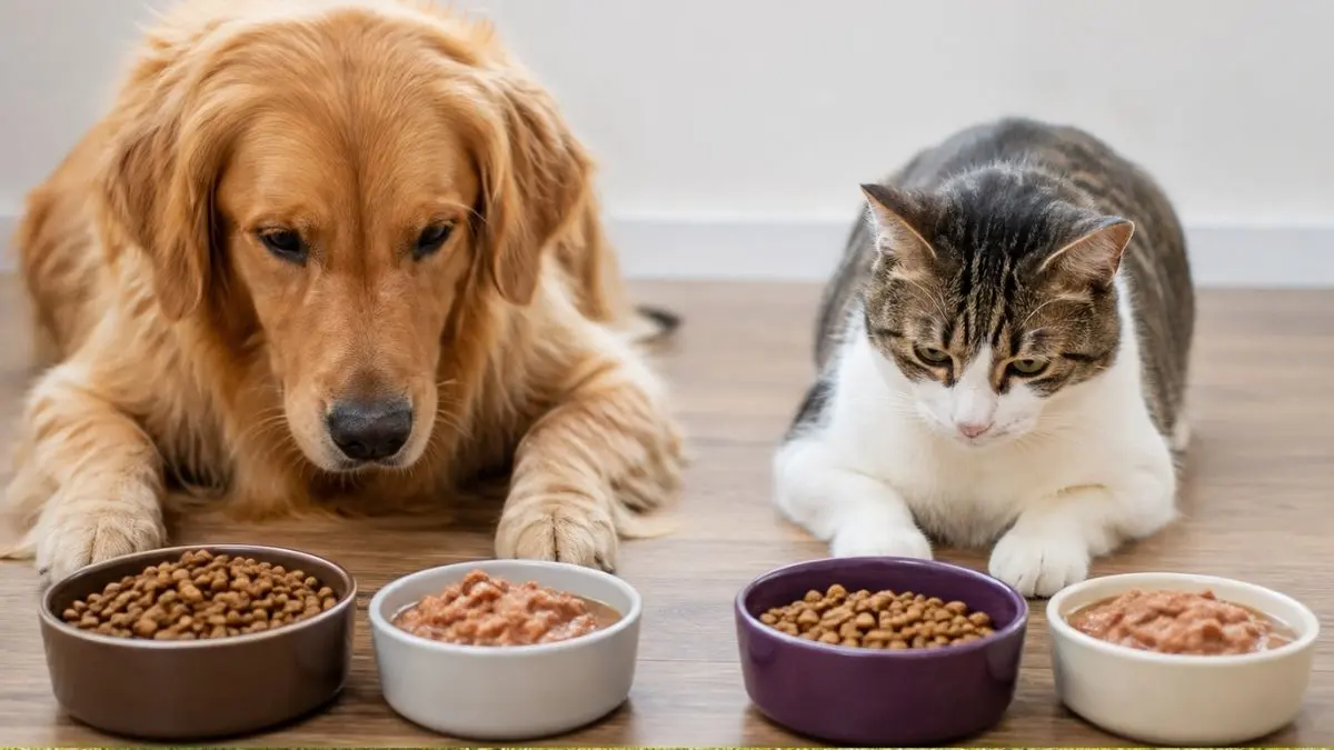 Ração úmida vs sachê: entenda as diferenças e como escolher 1 Ração úmida vs sachê