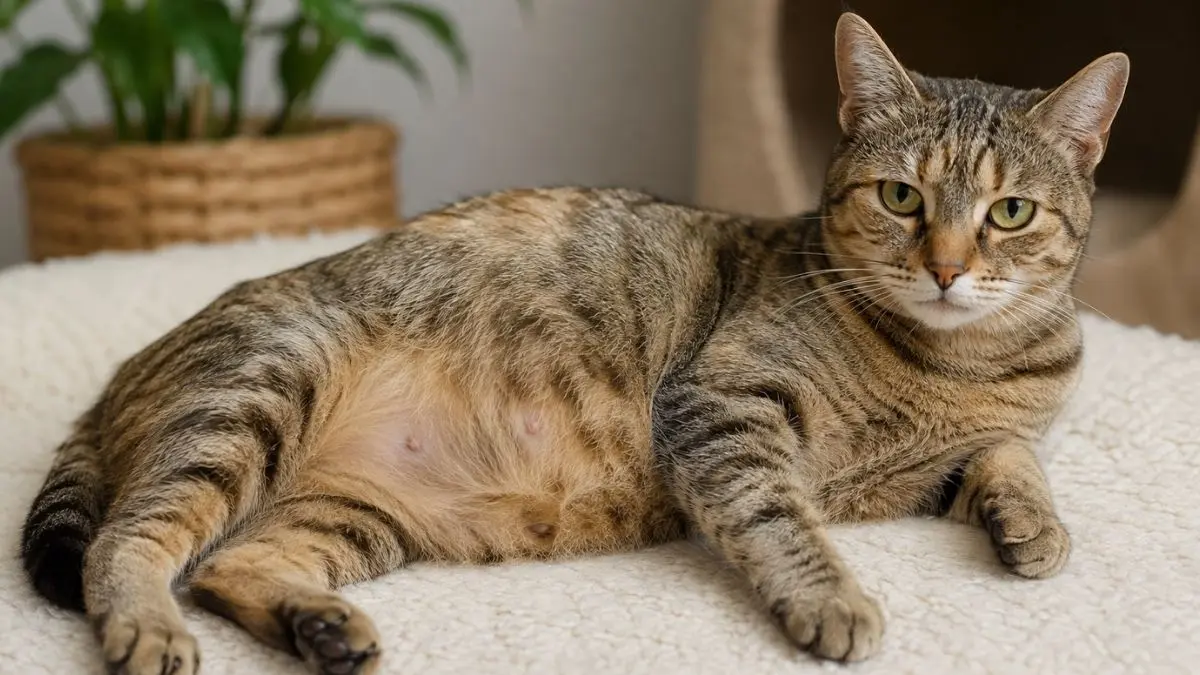 Gravidez e parto felino: sinais, cuidados e quando agir 1 Gravidez e parto felino