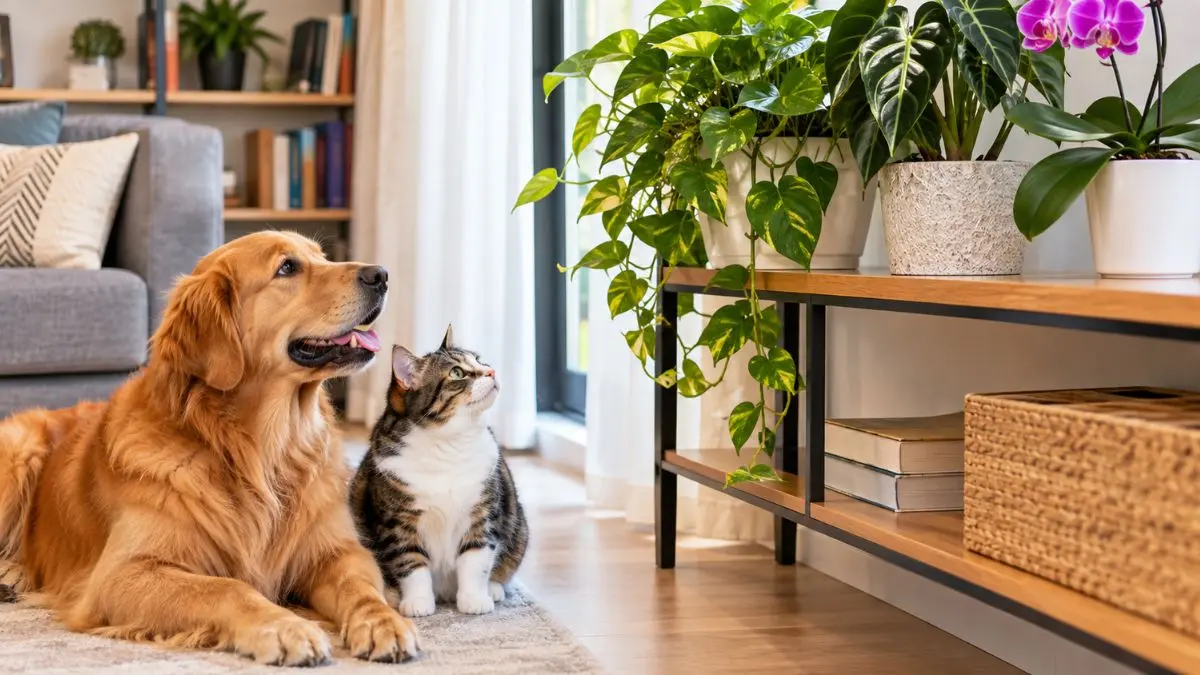 Plantas Tóxicas para Gatos e Cães